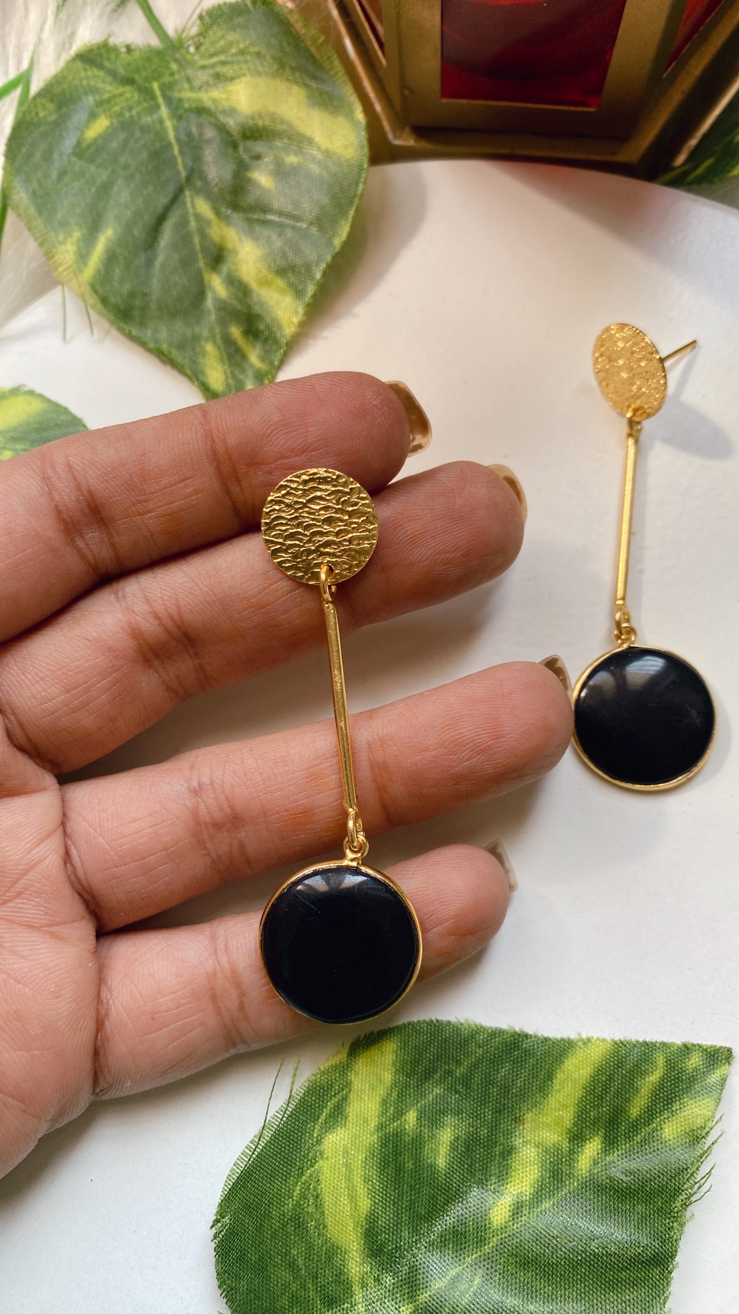 Nikita Black Earrings