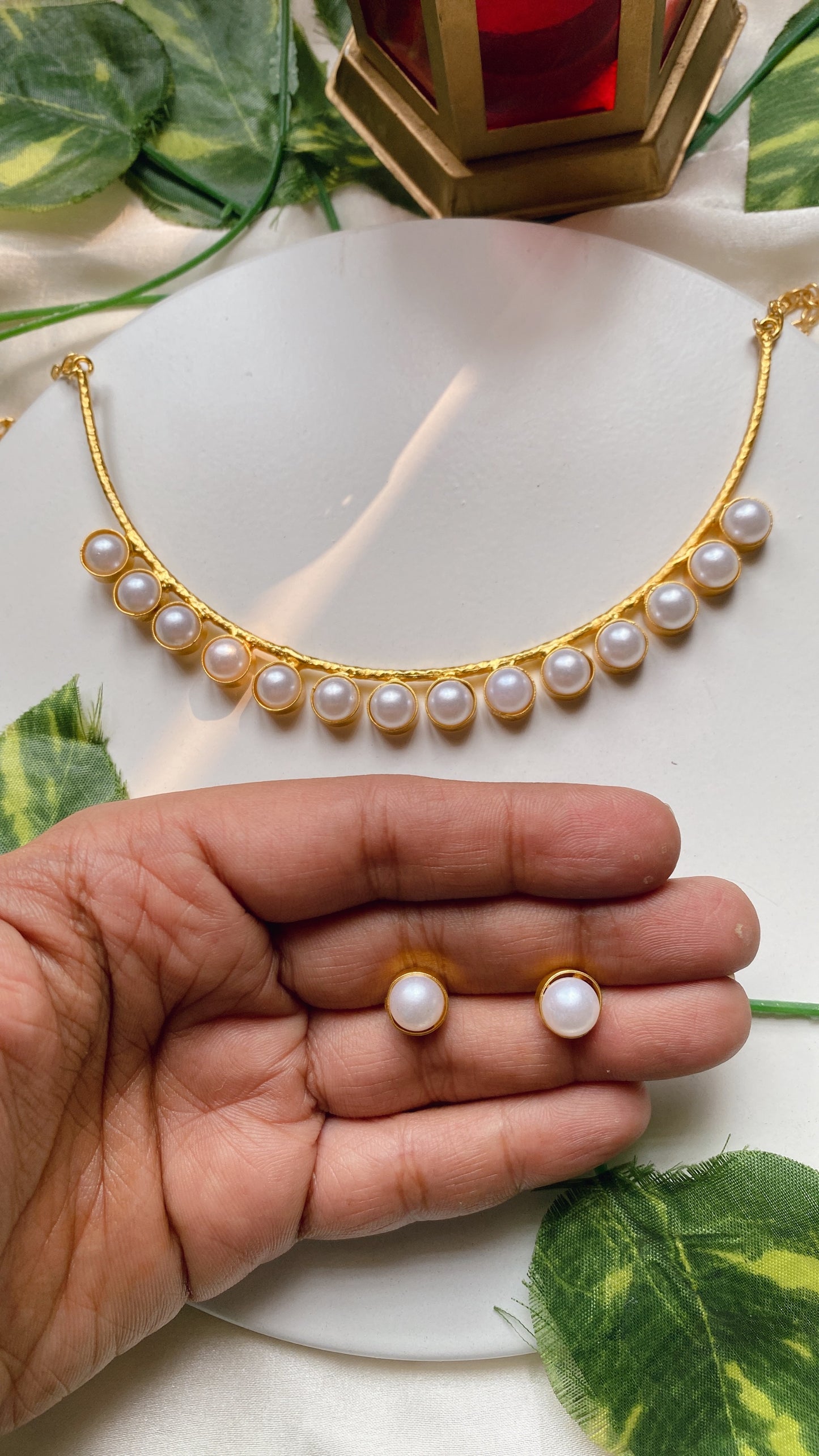 Divya Pearl Choker